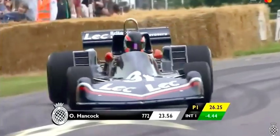 Speed and Sound: Watch A Late 1970s F1 Car with a Cosworth DFV V8 Engine Attack Goodwood!
